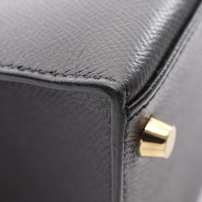 HERMES Kelly 28 Sellier Leather Handbag