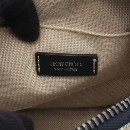 JIMMY CHOO Kimi Camera Canvas Bag Blue
