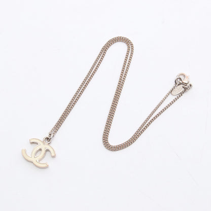 CHANEL Coco Mark Necklace Gold Plated