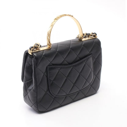 CHANEL Matelasse Top Handle Shoulder Bag