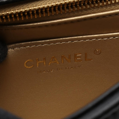 CHANEL Matelasse Top Handle Shoulder Bag