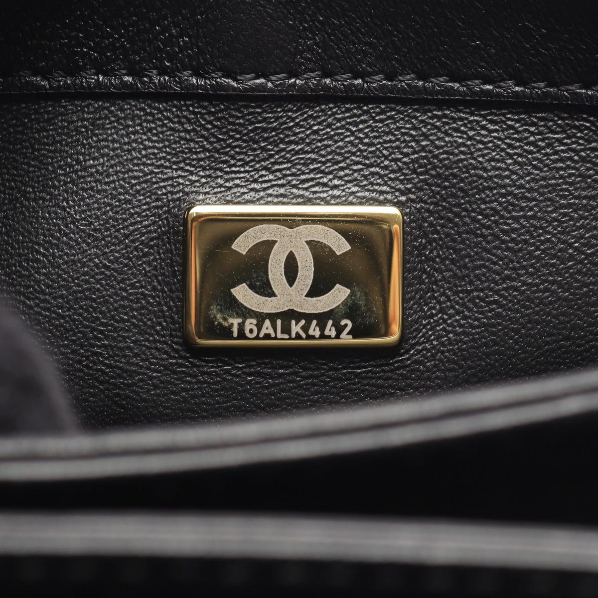 CHANEL Mini Matelasse Shoulder Bag Black