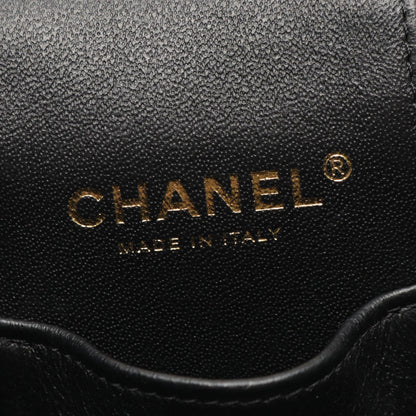 CHANEL Matelasse Caviar Skin Bag Black