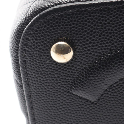 CHANEL Matelasse Caviar Skin Bag Black