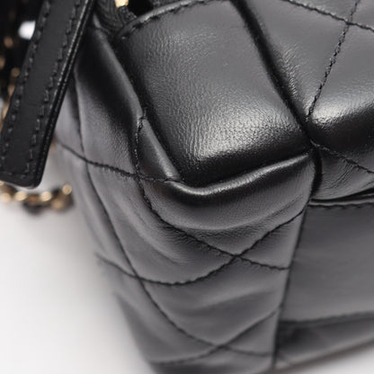 CHANEL Matelasse Vanity 2-Way Bag Black