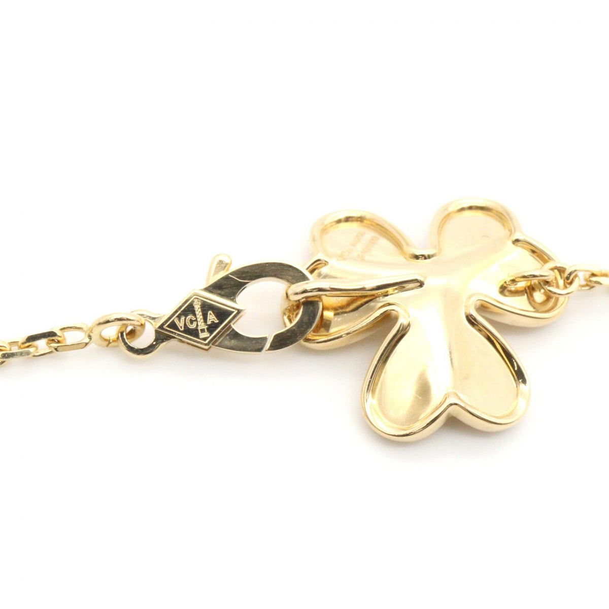 Van Cleef & Arpels Frivole 9-Flower K18 YG Necklace