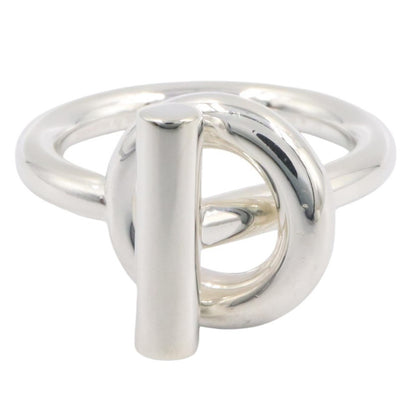 HERMES Echappee MM Ring Sterling Silver Size JP 18
