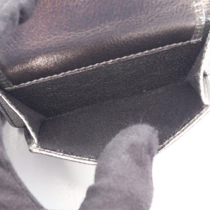 JIMMY CHOO Nemo Star Studs Wallet Silver
