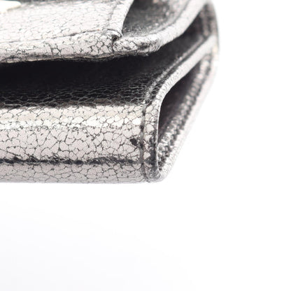 JIMMY CHOO Nemo Star Studs Wallet Silver