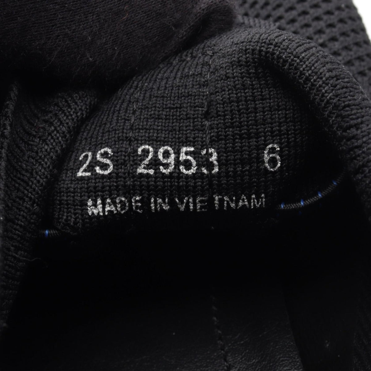 PRADA Knit Sock Mesh Fabric Sneakers Black Size 6