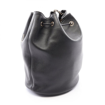 CHANEL Deauville Drawstring Shoulder Bag