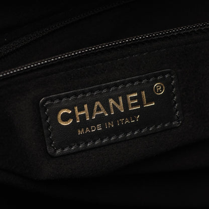 CHANEL Deauville Drawstring Shoulder Bag