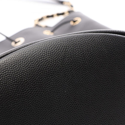 CHANEL Deauville Drawstring Shoulder Bag