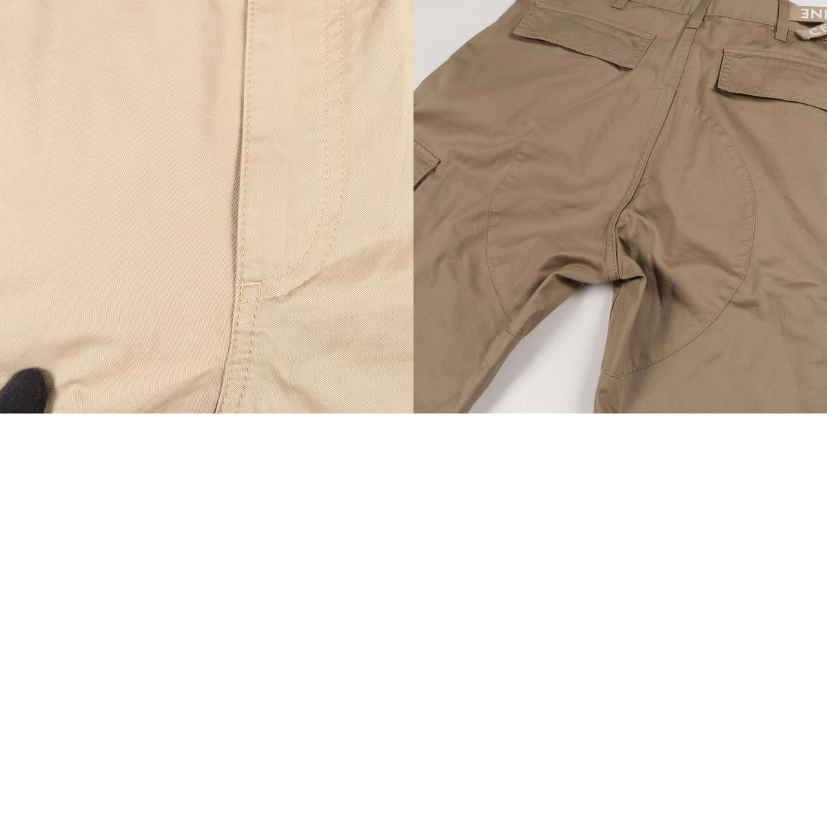 CELINE Cotton Cargo Pants Beige Size 44