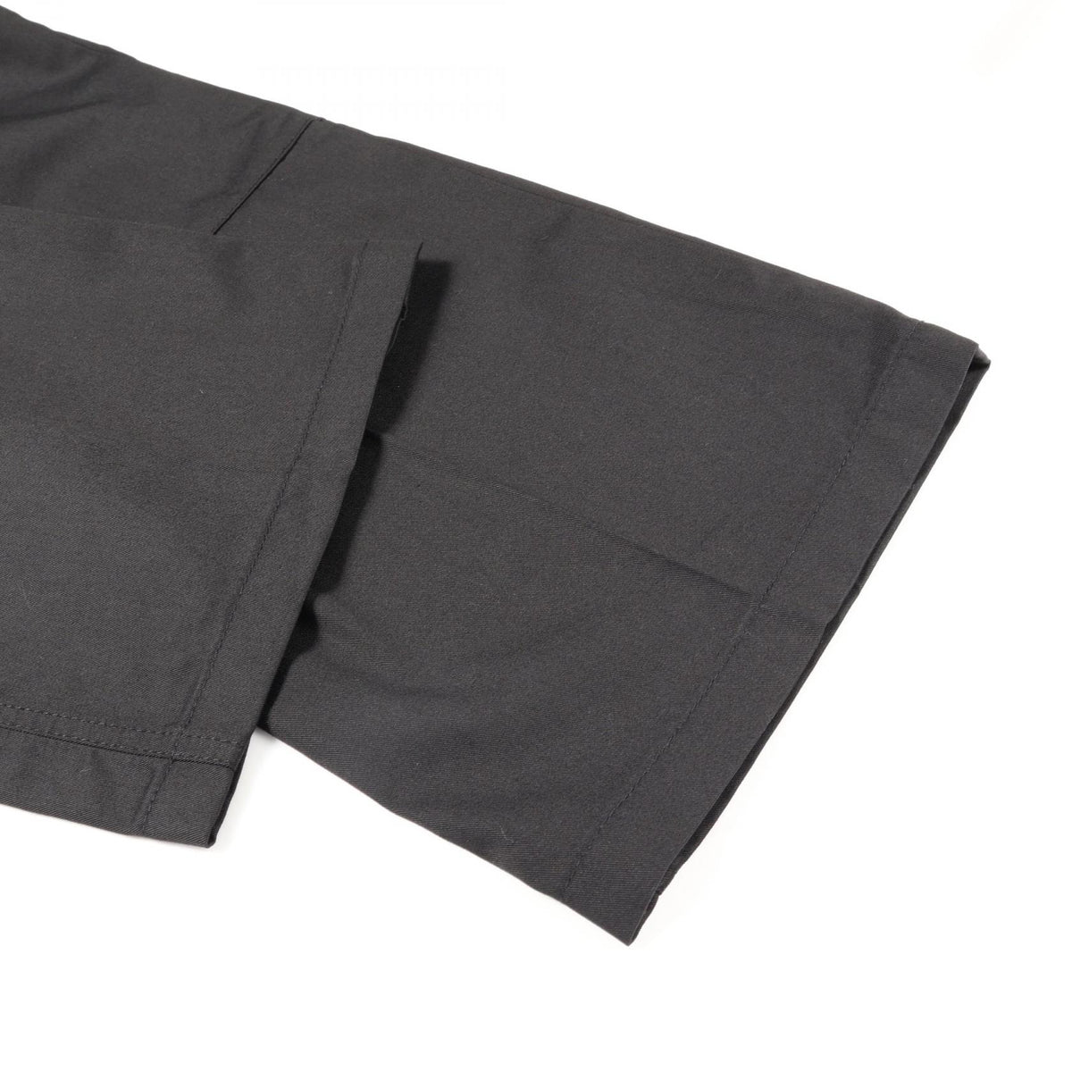 CELINE Logo Embroidered Cotton Cargo Pants Black Size 44
