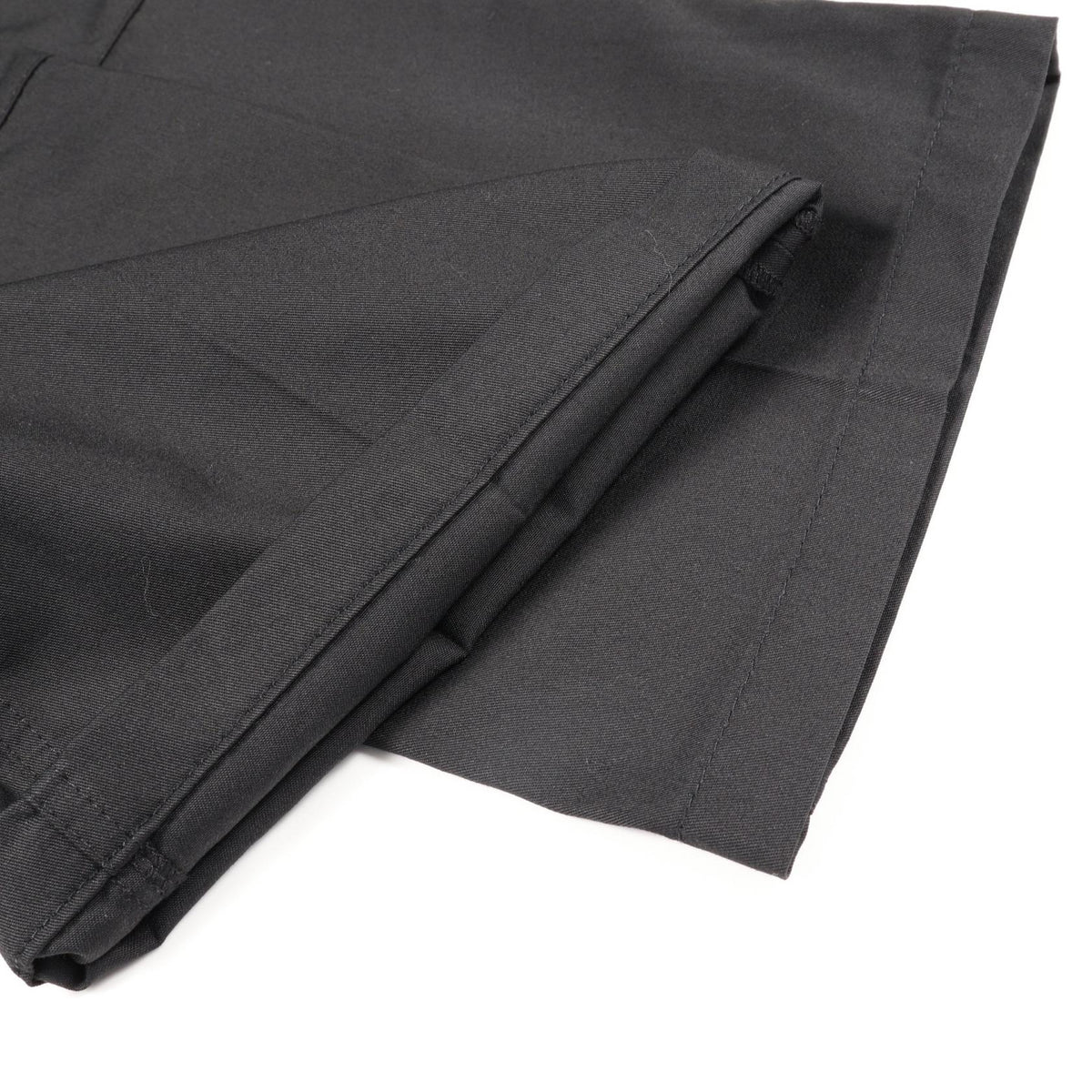 CELINE Logo Embroidered Cotton Cargo Pants Black Size 44