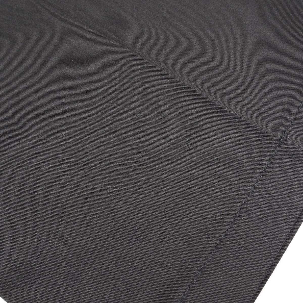 CELINE Logo Embroidered Cotton Cargo Pants Black Size 44