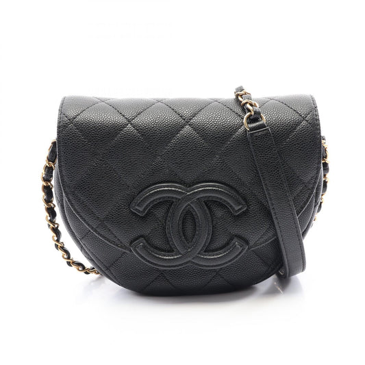 CHANEL Matelasse Mini Caviar Shoulder Bag