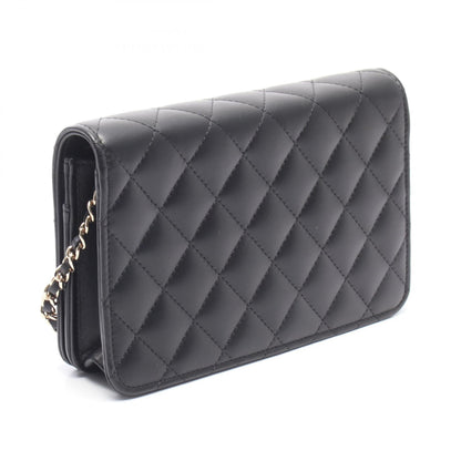 CHANEL Matelasse Camellia Shoulder Bag