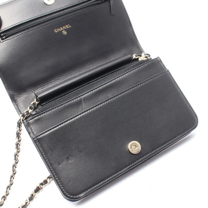 CHANEL Matelasse Camellia Shoulder Bag