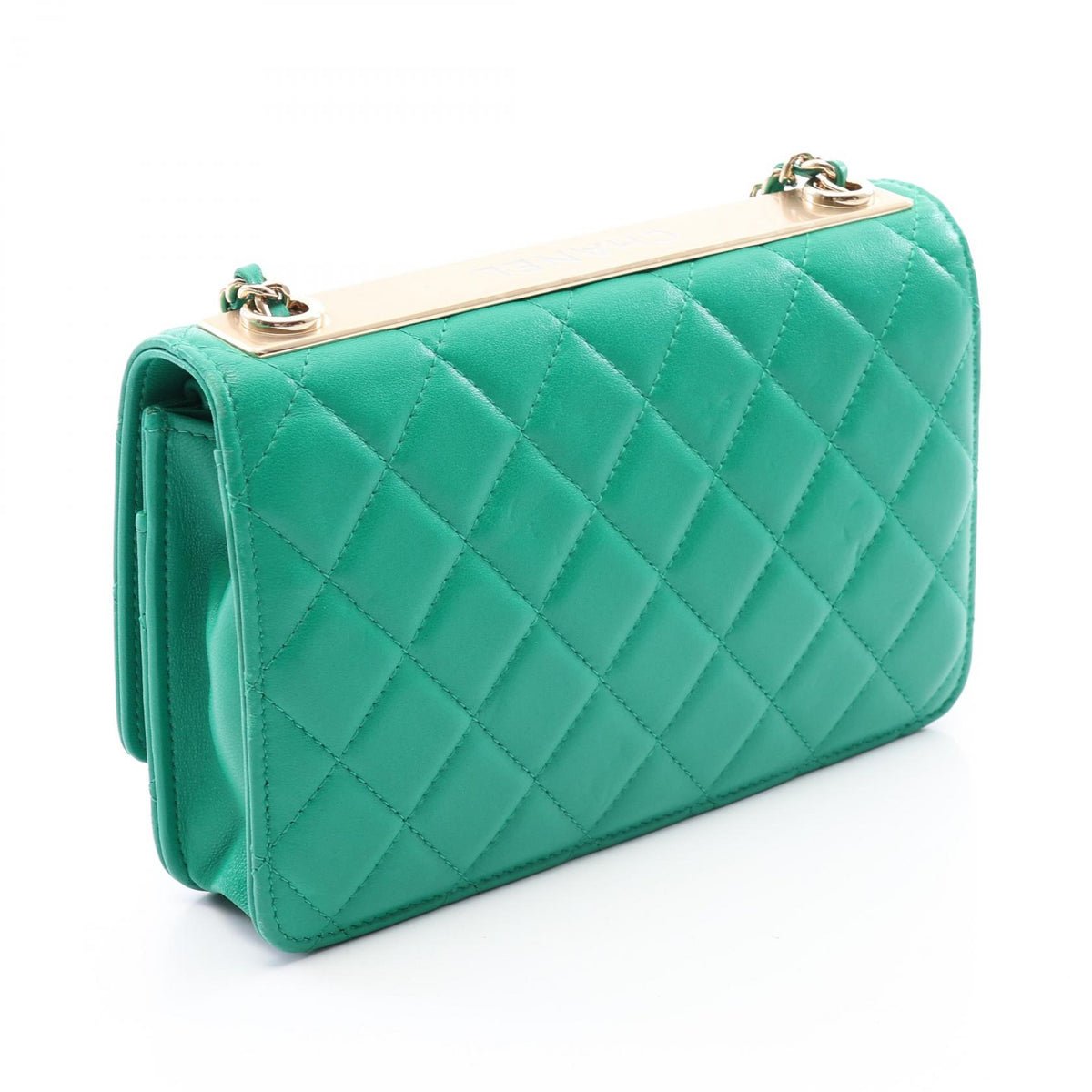 CHANEL Trendy CC Matelasse Bag Green