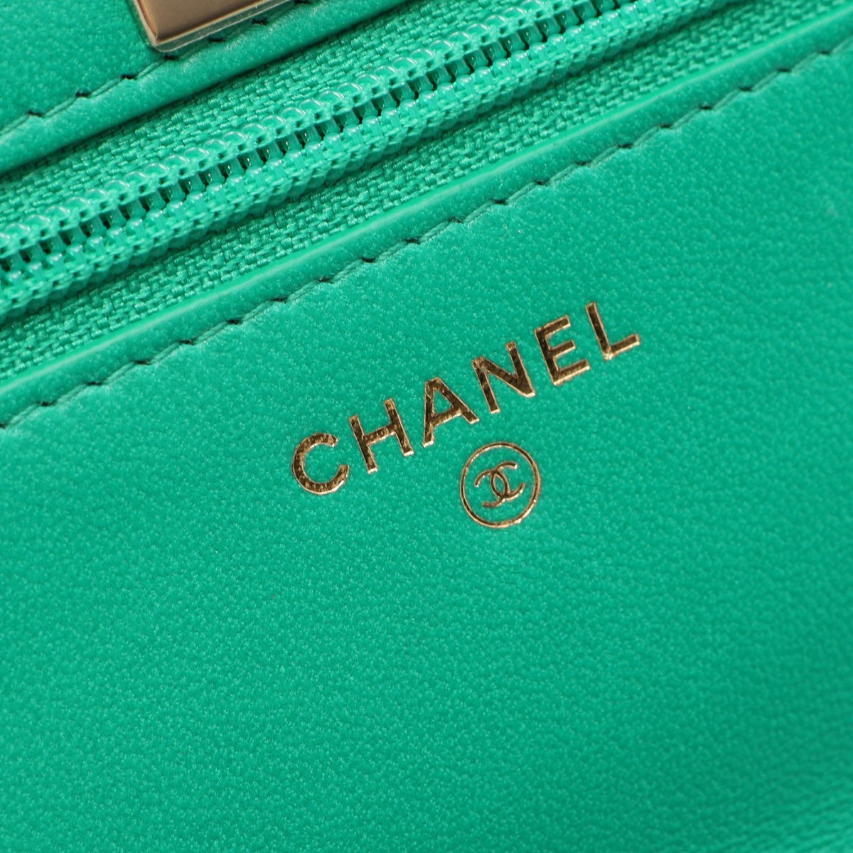 CHANEL Trendy CC Matelasse Bag Green