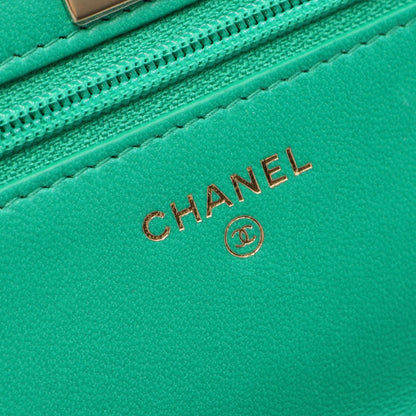 CHANEL Trendy CC Matelasse Bag Green