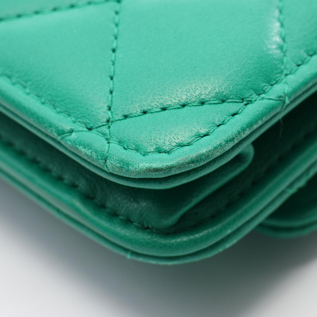 CHANEL Trendy CC Matelasse Bag Green