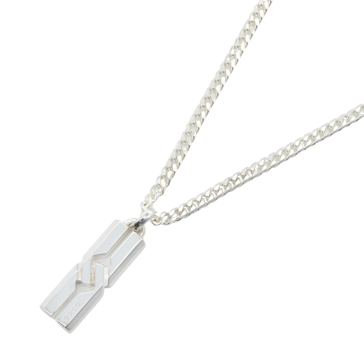 GUCCI Knot Infinity Silver925 Necklace Silver