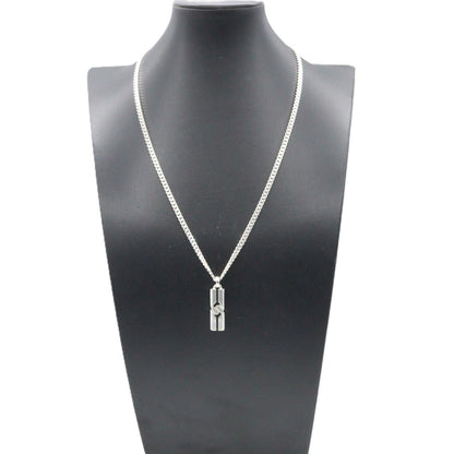 GUCCI Knot Infinity Silver925 Necklace Silver
