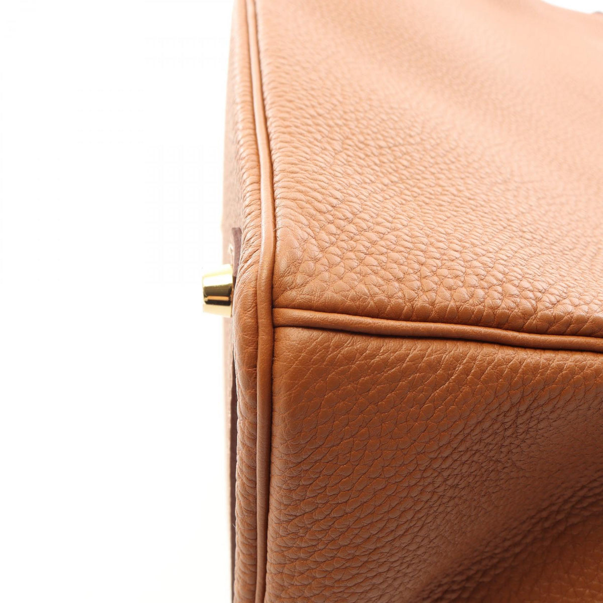 HERMES Birkin 35 Gold Togo Leather Gold HW Handbag