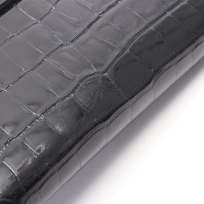 HERMES Bearn Soufflet Wallet Black