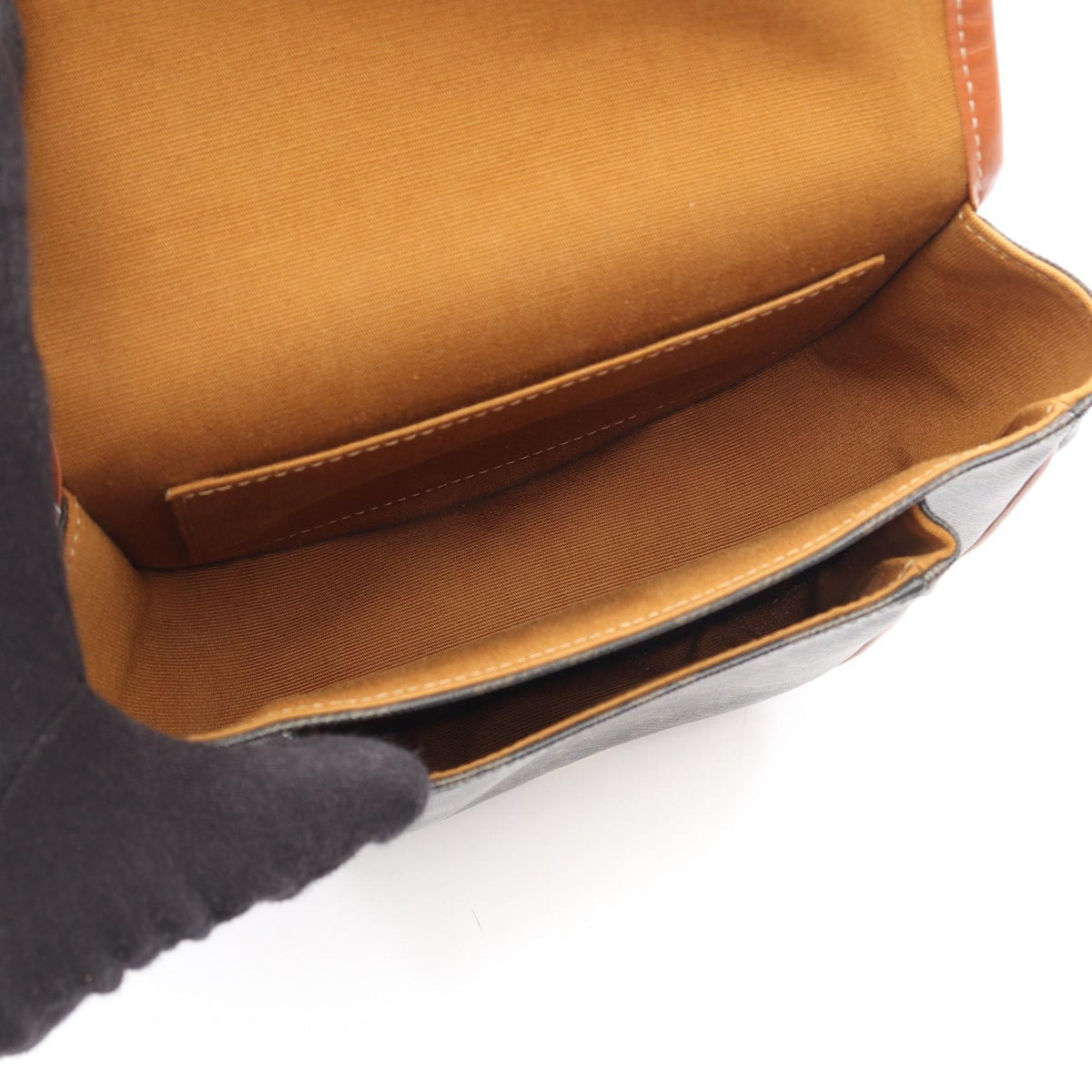 CELINE Folco Medium Triomphe Bag Black