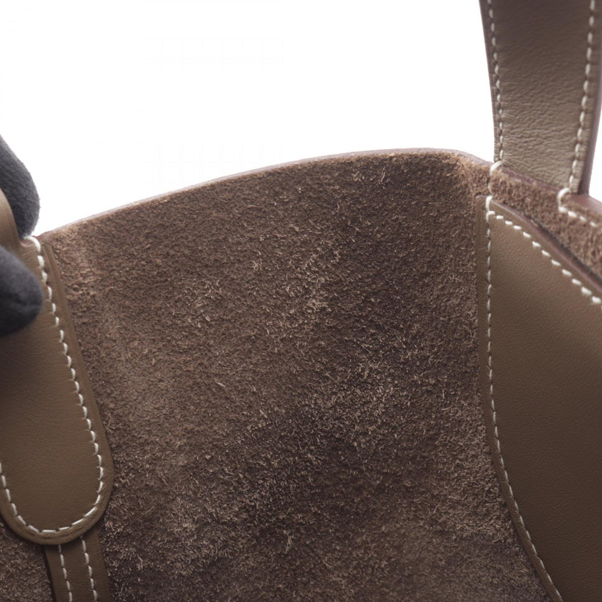 HERMES In The Loop 23 Etoupe Handle Bag