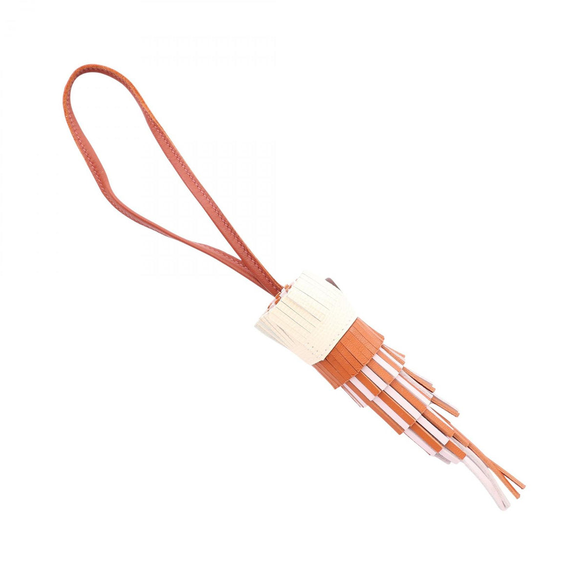 HERMES Chouette Gold Mauve Pale Milo Charm