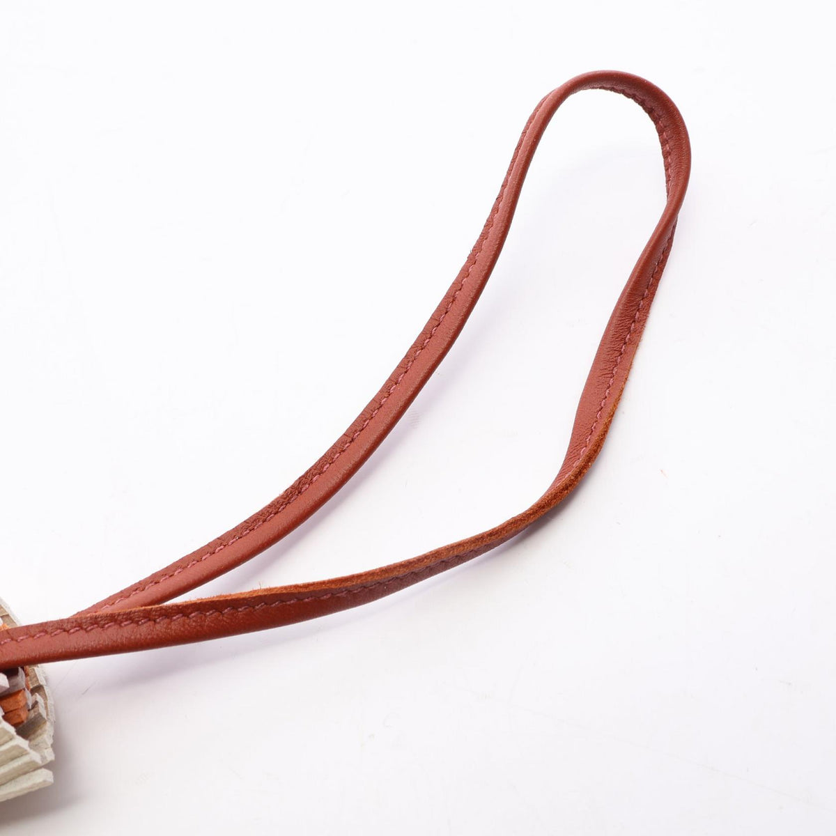 HERMES Chouette Gold Mauve Pale Milo Charm