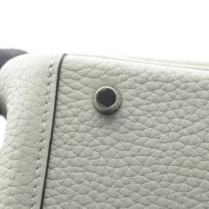 HERMES Lindy Mini Taurillon Shoulder Bag Gray