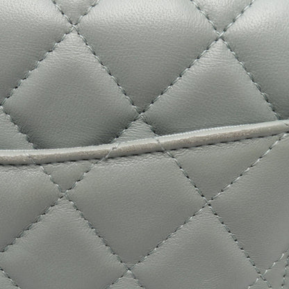 CHANEL Mini Matelasse Shoulder Bag Blue
