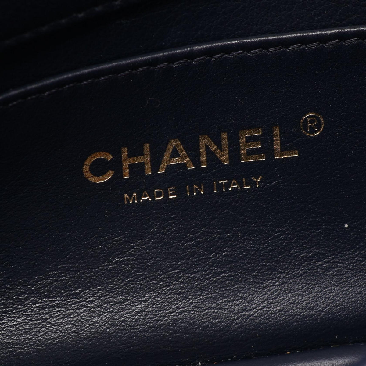 CHANEL Matelasse 2WAY Navy Shoulder Bag