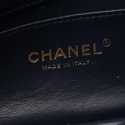 CHANEL Matelasse 2WAY Navy Shoulder Bag