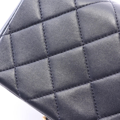 CHANEL Matelasse 2WAY Navy Shoulder Bag