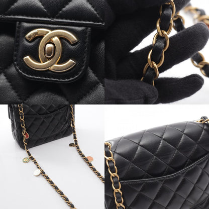 CHANEL Quilted Lambskin Shoulder Bag