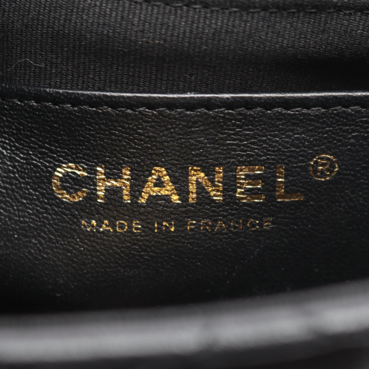 CHANEL Quilted Lambskin Shoulder Bag