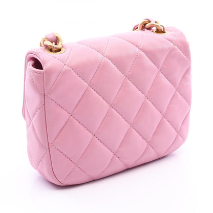 CHANEL Matelasse Mixed Hardware Bag Pink