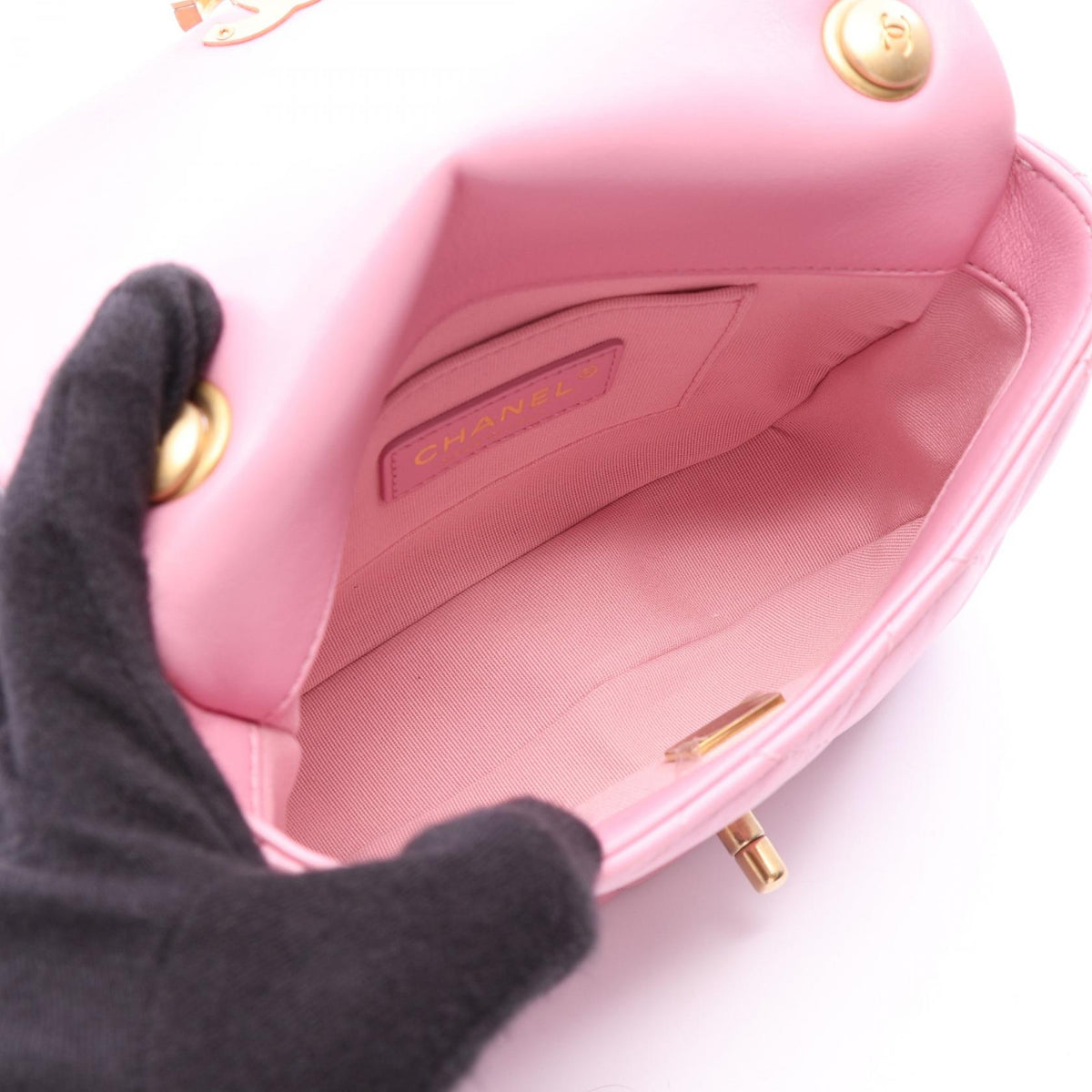 CHANEL Matelasse Mixed Hardware Bag Pink