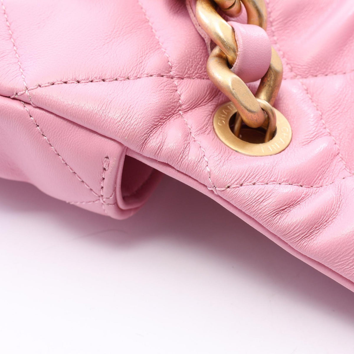 CHANEL Matelasse Mixed Hardware Bag Pink
