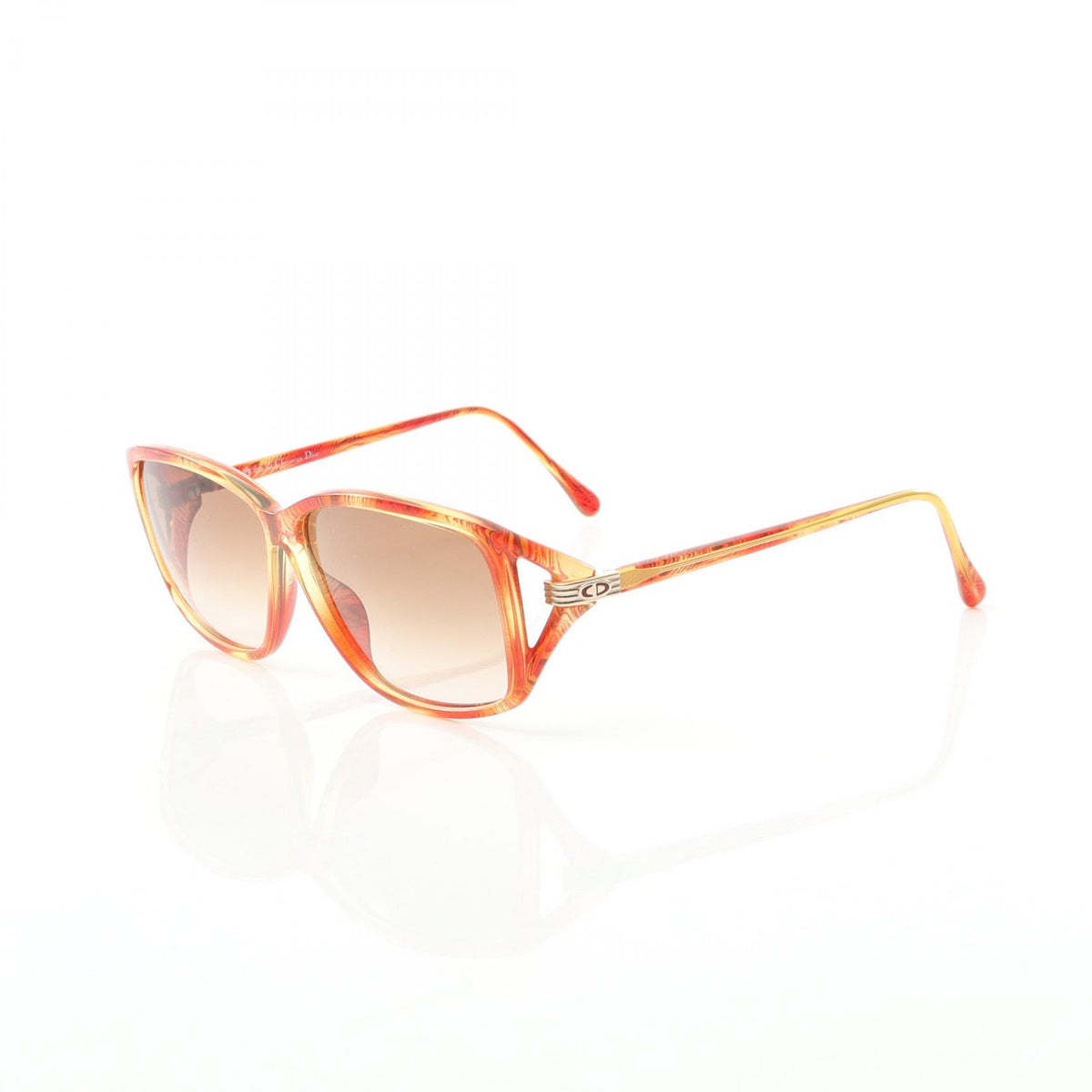 Dior Plastic Bordeaux Sunglasses