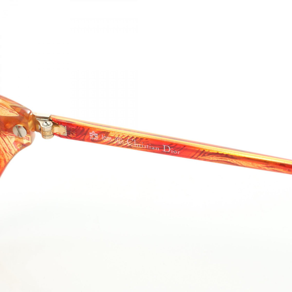 Dior Plastic Bordeaux Sunglasses
