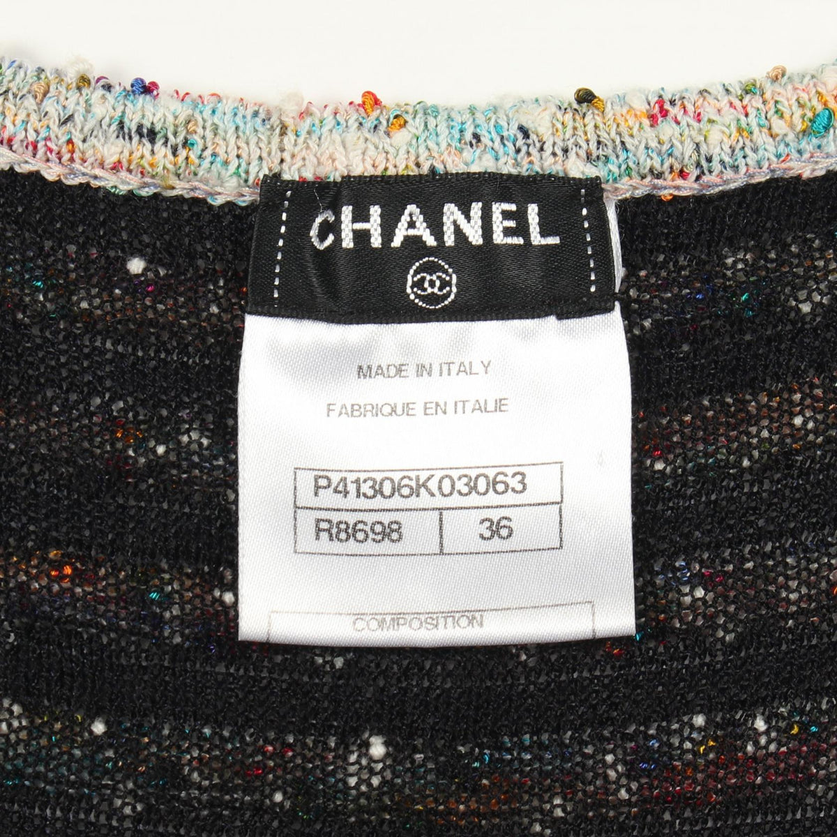 CHANEL Tweed Blend Dress Size 36