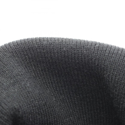 CHROME HEARTS CH Logo Embroidered Beanie Black Size ONE SIZE